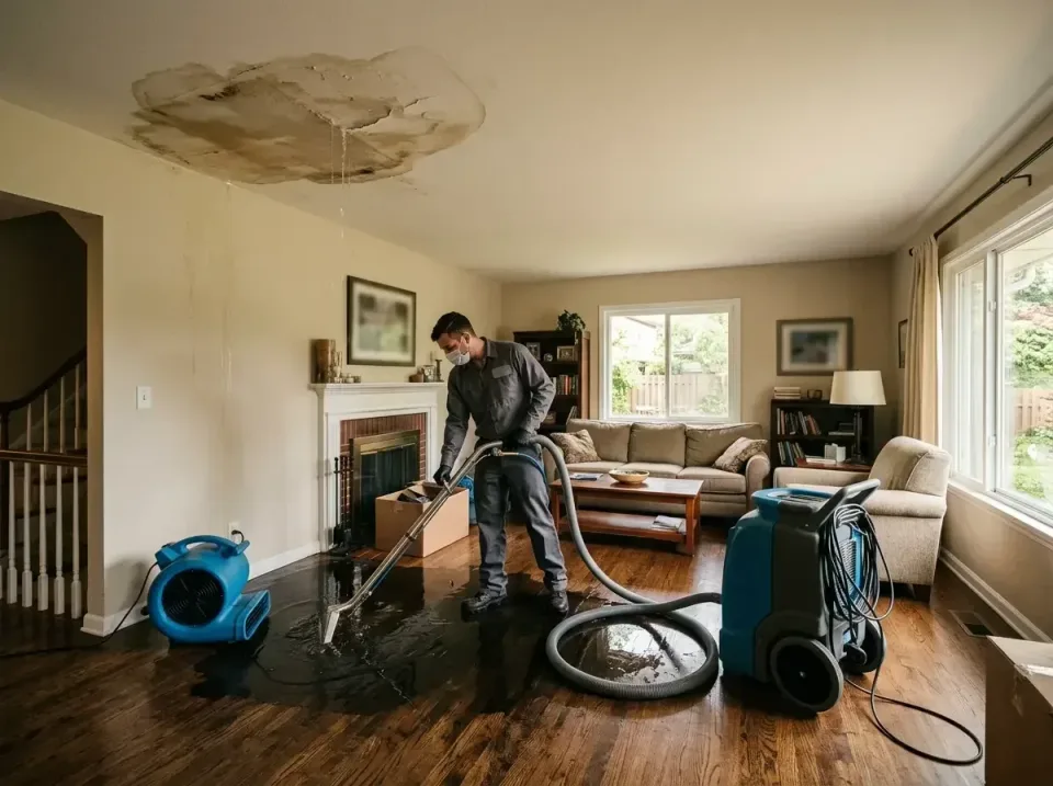 attic-pipe-burst-ceiling-drip-008 — frequently asked questions, Water Damage Restoration & Carpet Care in Miami, OK